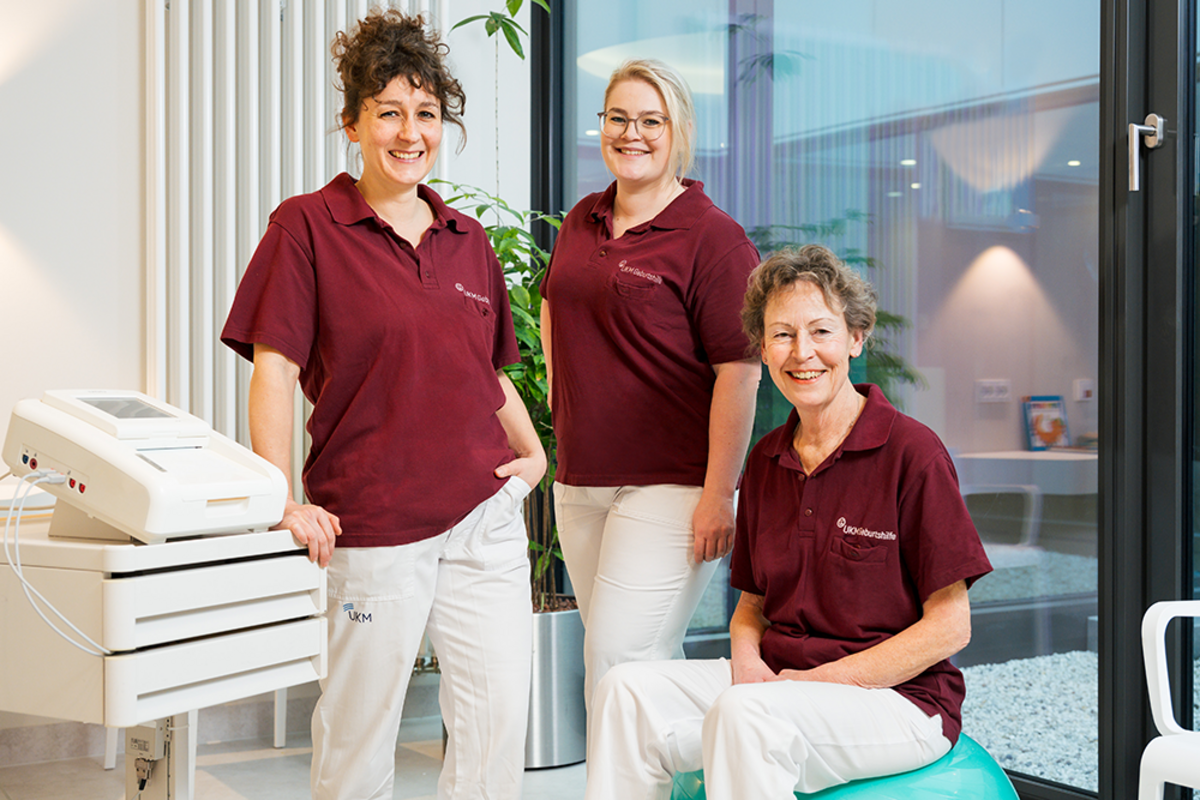 UKM Geburtshilfe | Normale Geburt in Münster | Hebammen im Team